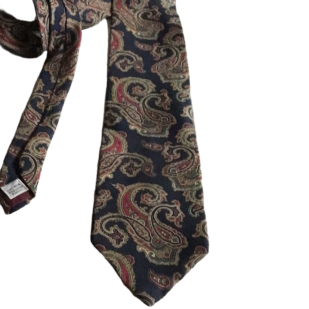 Gant Elegant Multicolor Silk Paisley Tie